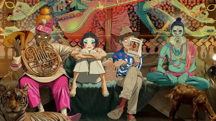 Gorillaz anuncia shows para 2026 nnos EUA e Europa