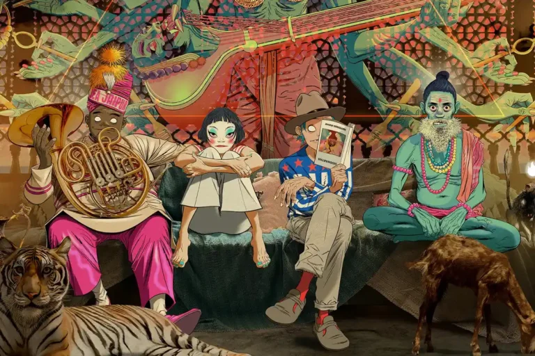 Gorillaz anuncia shows para 2026 nnos EUA e Europa