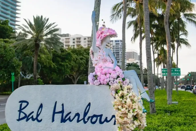 Fleurs de Villes em Bal Harbour: Moda e natureza na primavera da Flórida