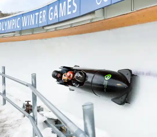 Bobsled no Utah Olympic Park