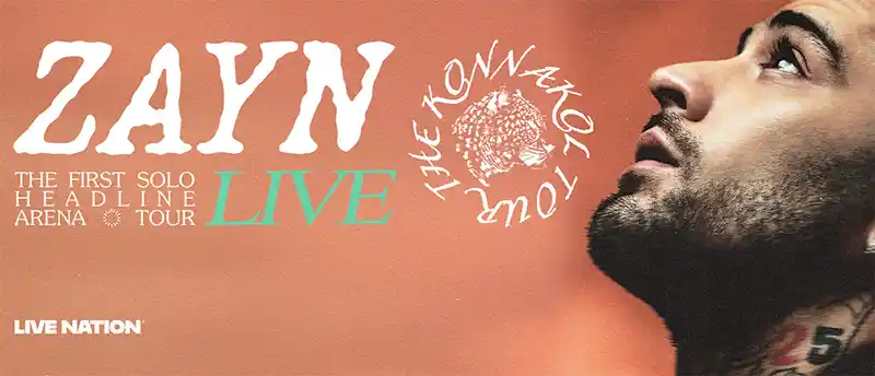ZAYN: KONNAKOL TOUR - Shows e ingressos para 2026 no Brasil e EUA
