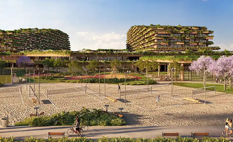 All Wert em Porto Belo une luxo, bem-estar e Skate Park de Pedro Barros