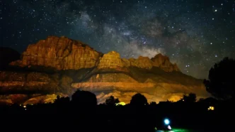 Stargazing: Observação de estrelas no Zion em Utah