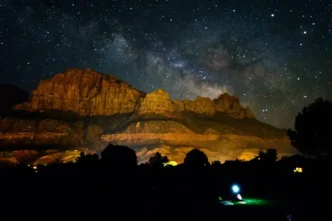 Stargazing: Observação de estrelas no Zion em Utah
