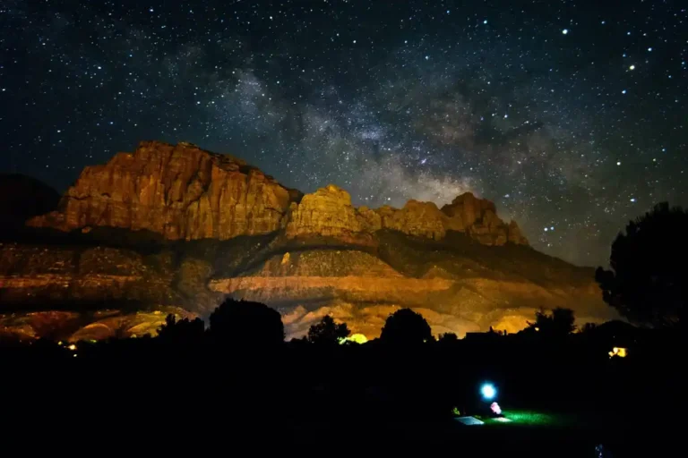 Stargazing: Observação de estrelas no Zion em Utah
