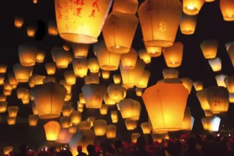 Primavera em Taiwan: A magia do Festival das Lanternas e das Cerejeiras