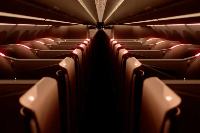 Novos aviões da LATAM terão classe executiva em corredor único