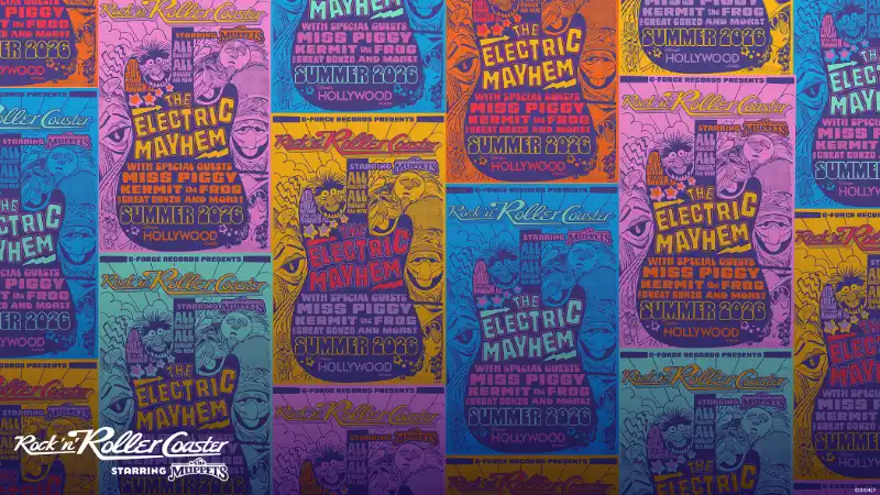 Rock 'n' Roller Coaster dos Muppets estreia na Disney em maio