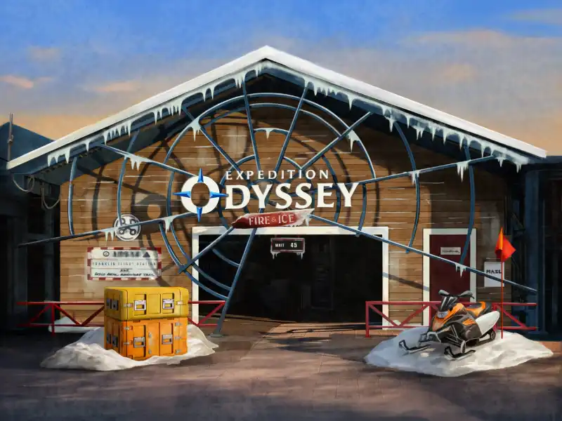 Fire & Ice: Expedition Odyssey no SeaWorld tem nova versão