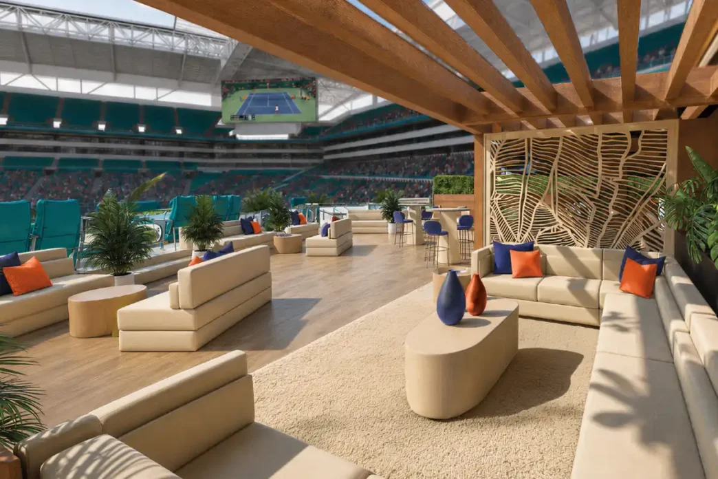 Miami Open 2027 terá novos espaços premium no Stadium Court