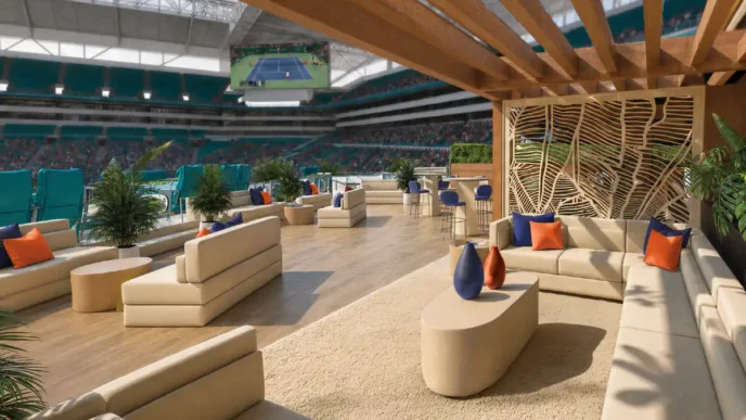 Miami Open 2027 terá novos espaços premium no Stadium Court