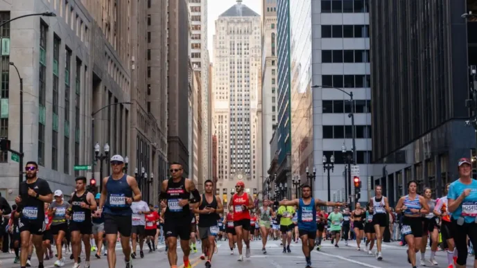 Maratona de Chicago: Mais de 55 mil corredores vão percorrer 29 bairros